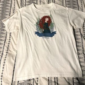 Kids L Merida coronation day shirt.